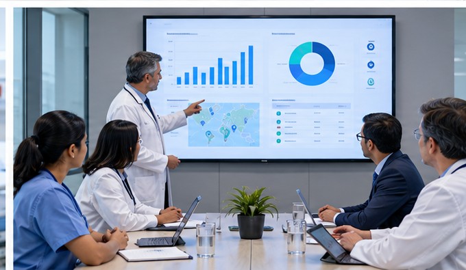 Healthcare leadership visibility and audit management